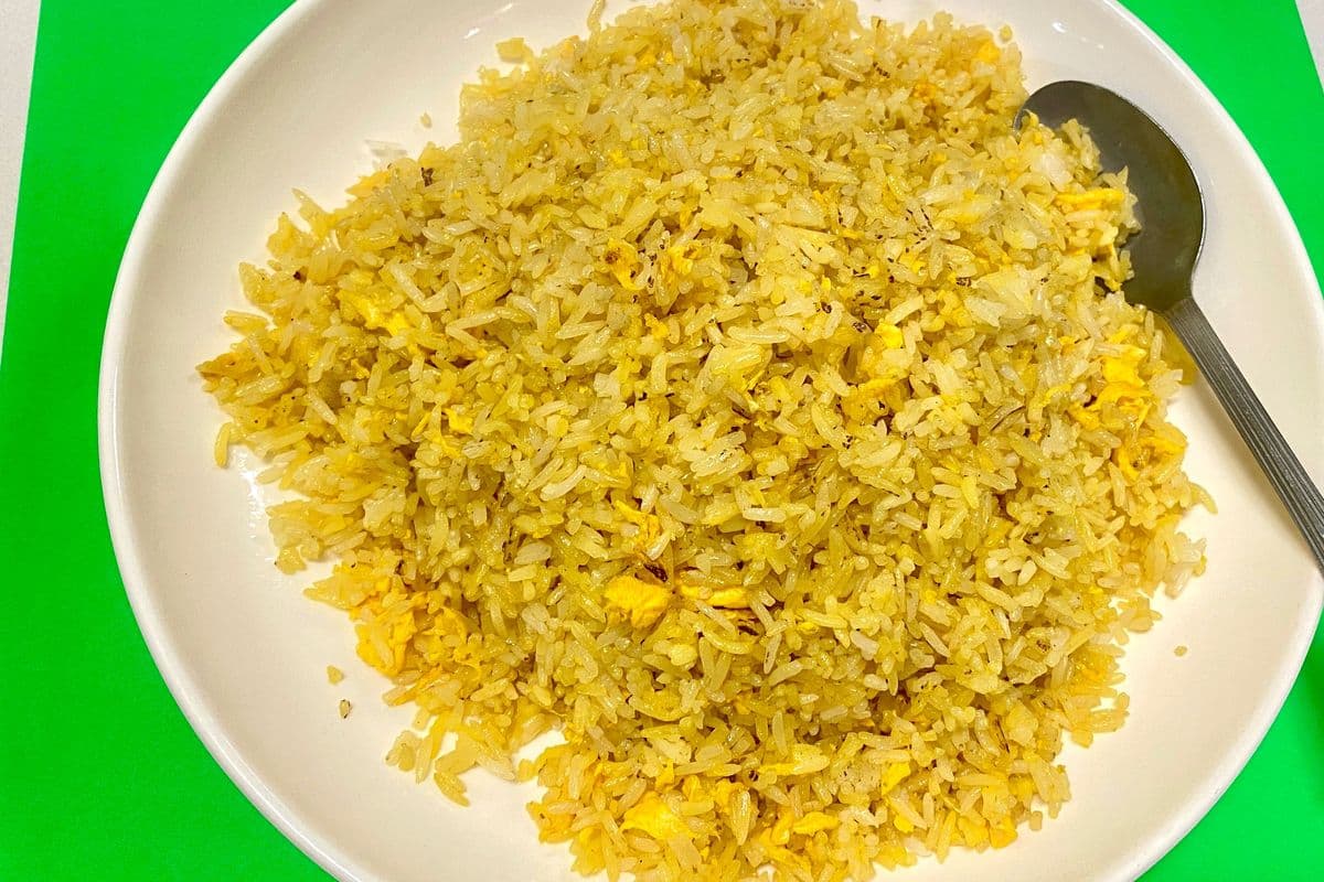 Plain Egg Fried Rice