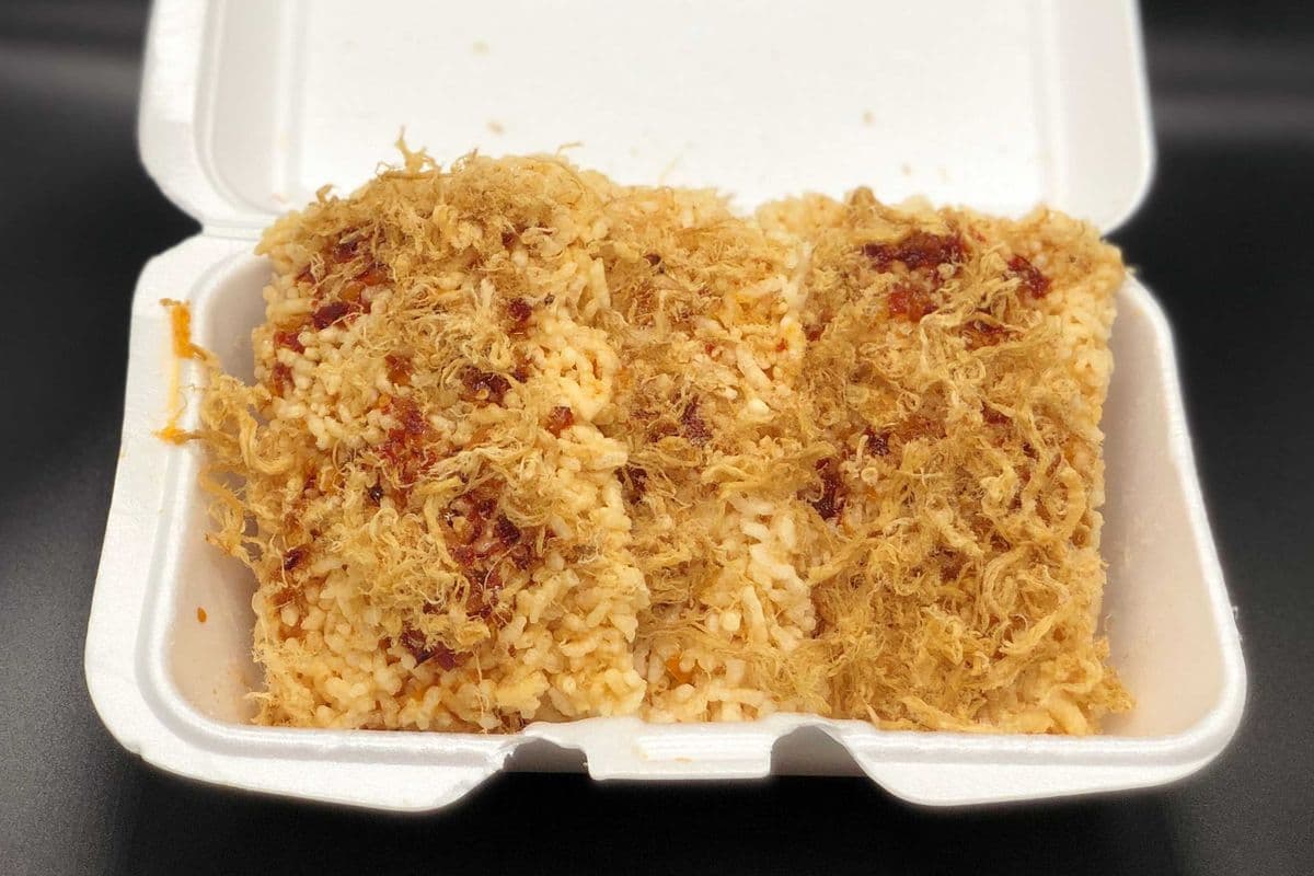 Vietnamese Crispy Rice Cracker (Cơm cháy chà bông)