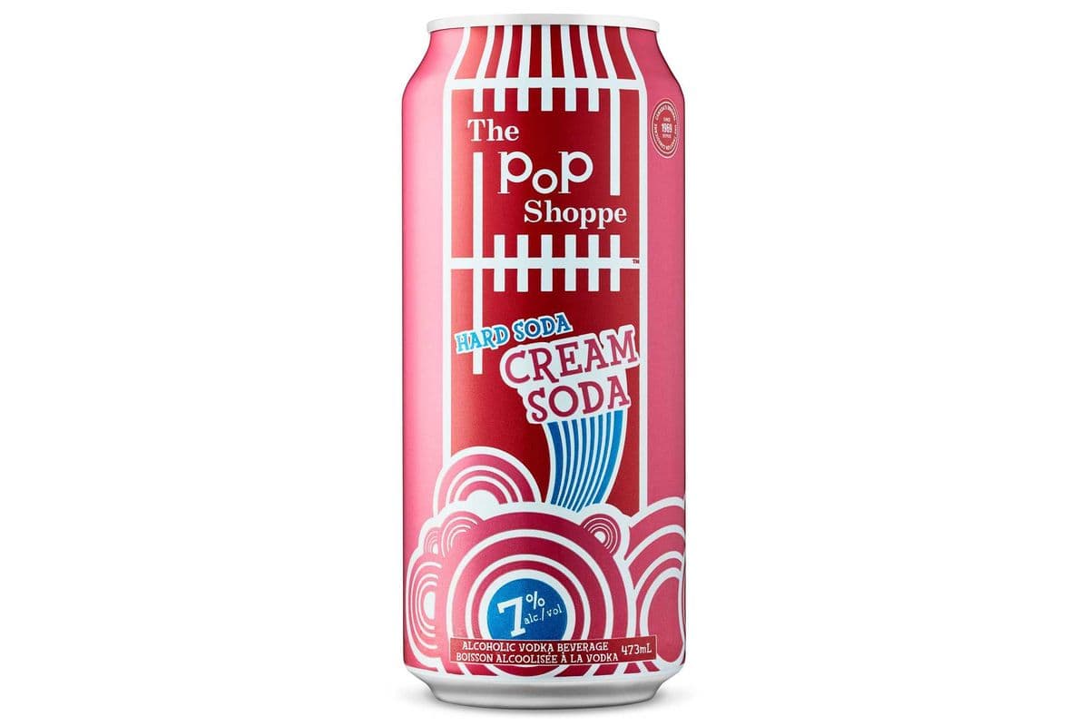 Pop Shoppe Hard Cream Soda (1 x 473ml)