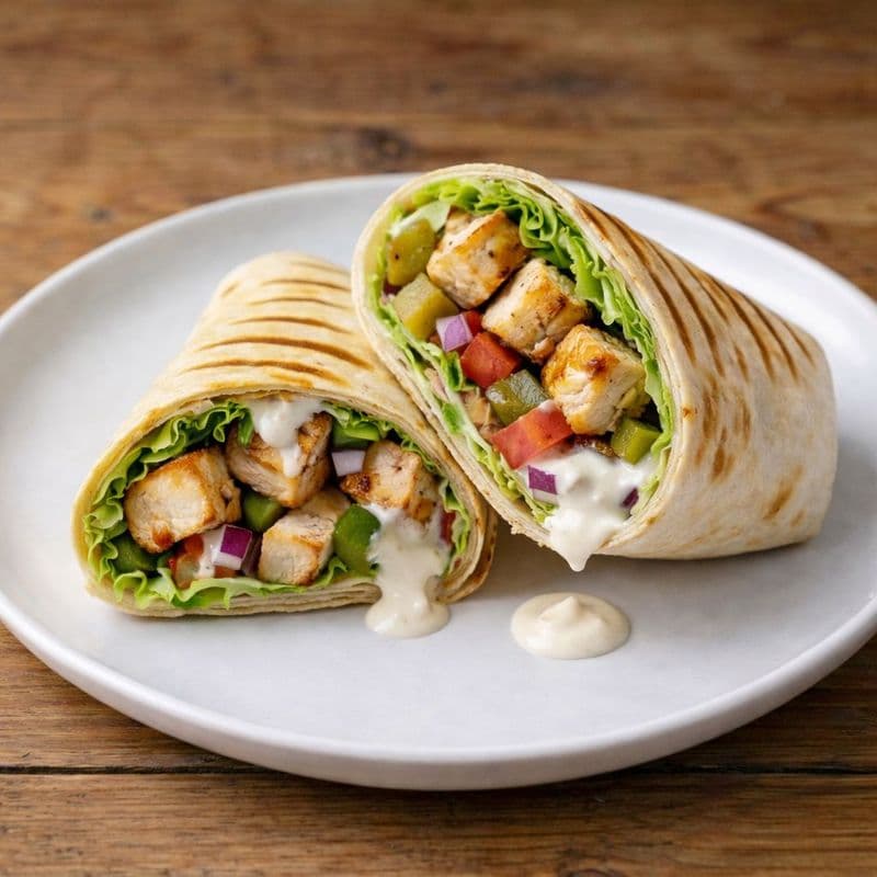 Chicken Shish Kebab Wrap