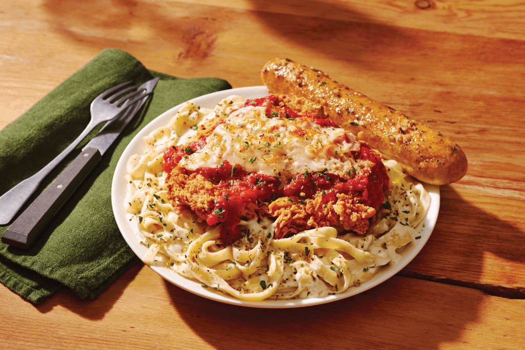 New Chicken Parmesan Fettuccine