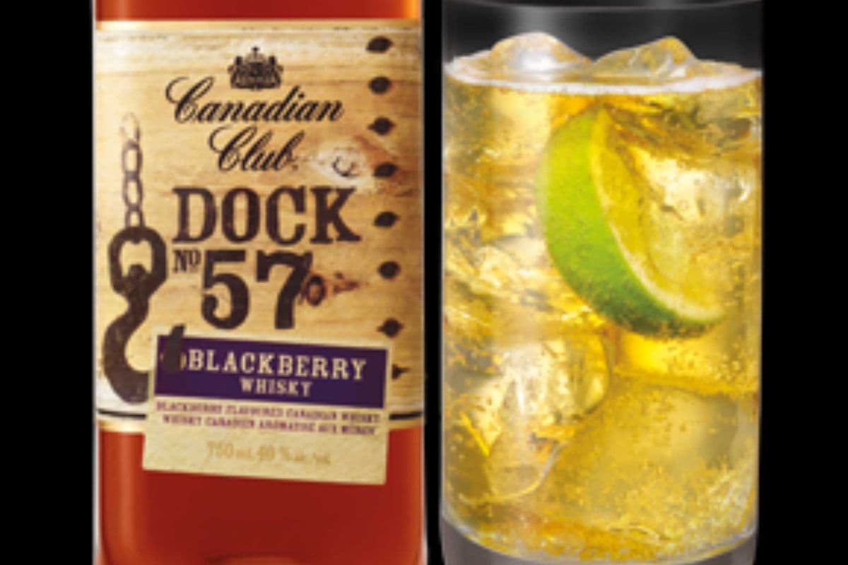 CANADIAN CLUB DOCK 57 BLACKBERRY WHISKY (1 x 750 ml)