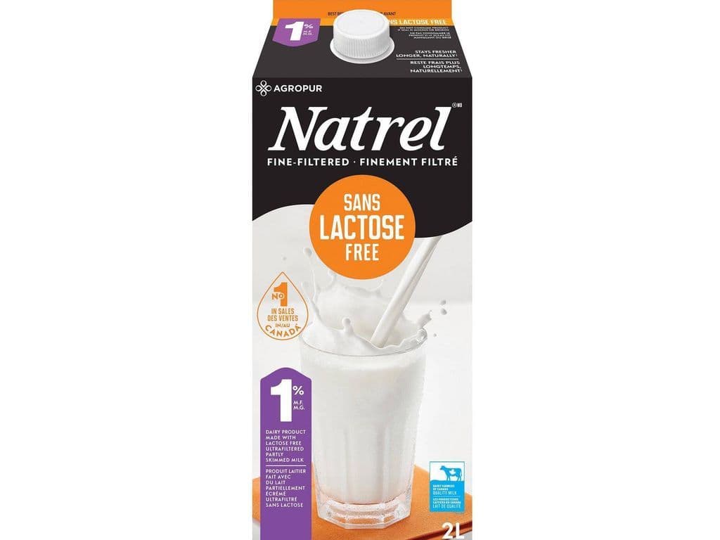 NATREL Lactose Free 1% Milk (Each 2 lt)