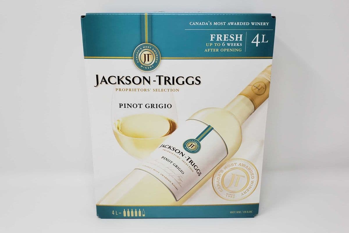Jackson Triggs Pinot Grigio (4L Cask) (1 x 4L)