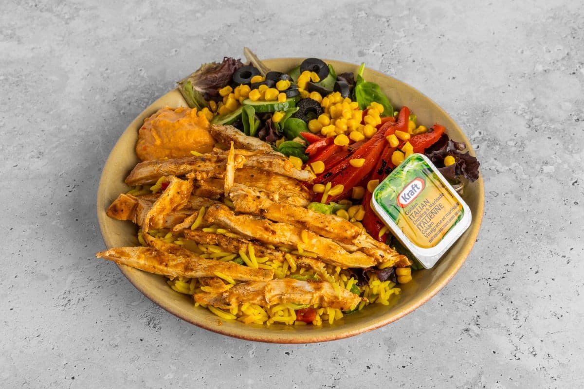 Sizz Chicken Salad Bowl