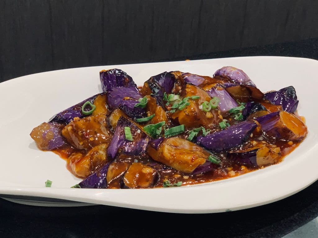 Sauteed Eggplant W. Garlic