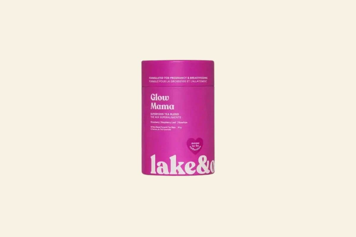 Lake & Oak: Glow Mama (Canister of 10 Tea Bags)