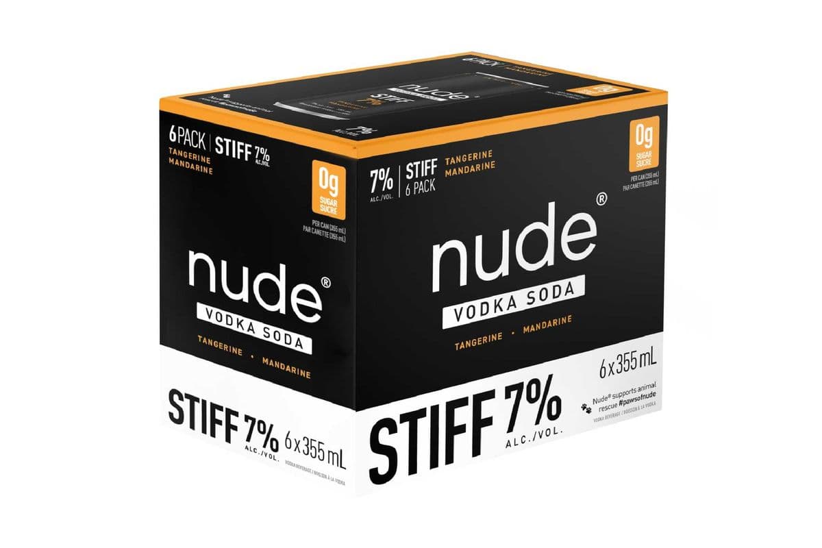 Nude Stiff 7% Tangerine (6 x 355ml)