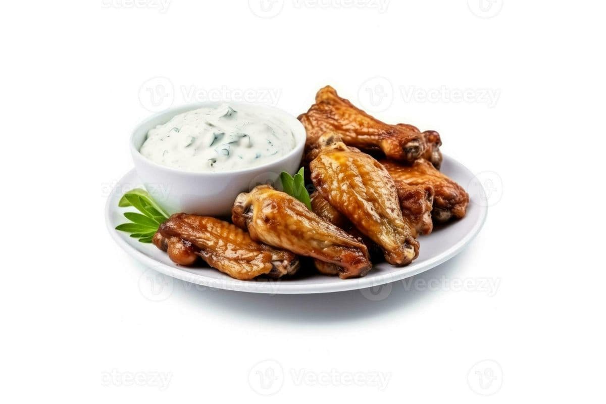 Dips & Wings Honey Garlic (6 Pcs)