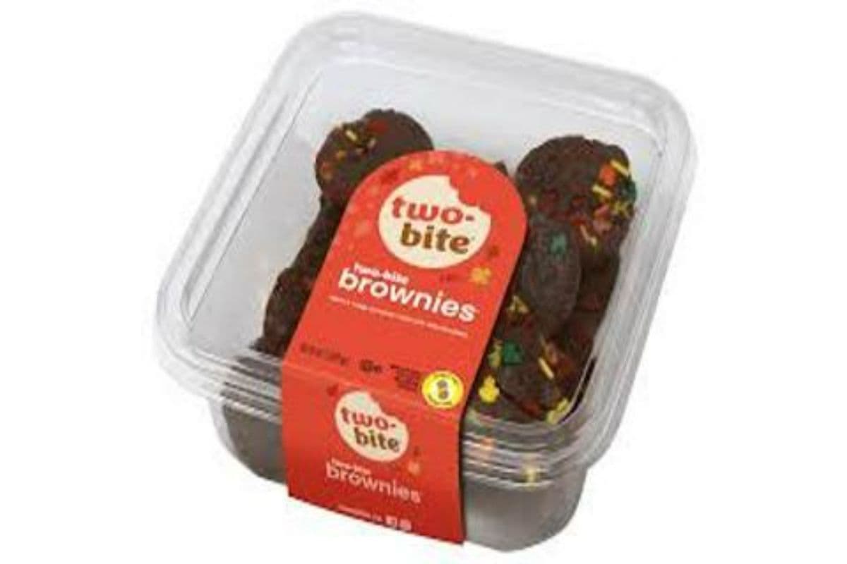 Two Bites Fall Brownies
