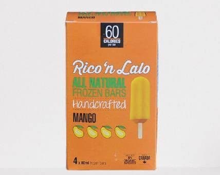 RICO'S JELLO FROZEN BARS MANGO 4X80ML
