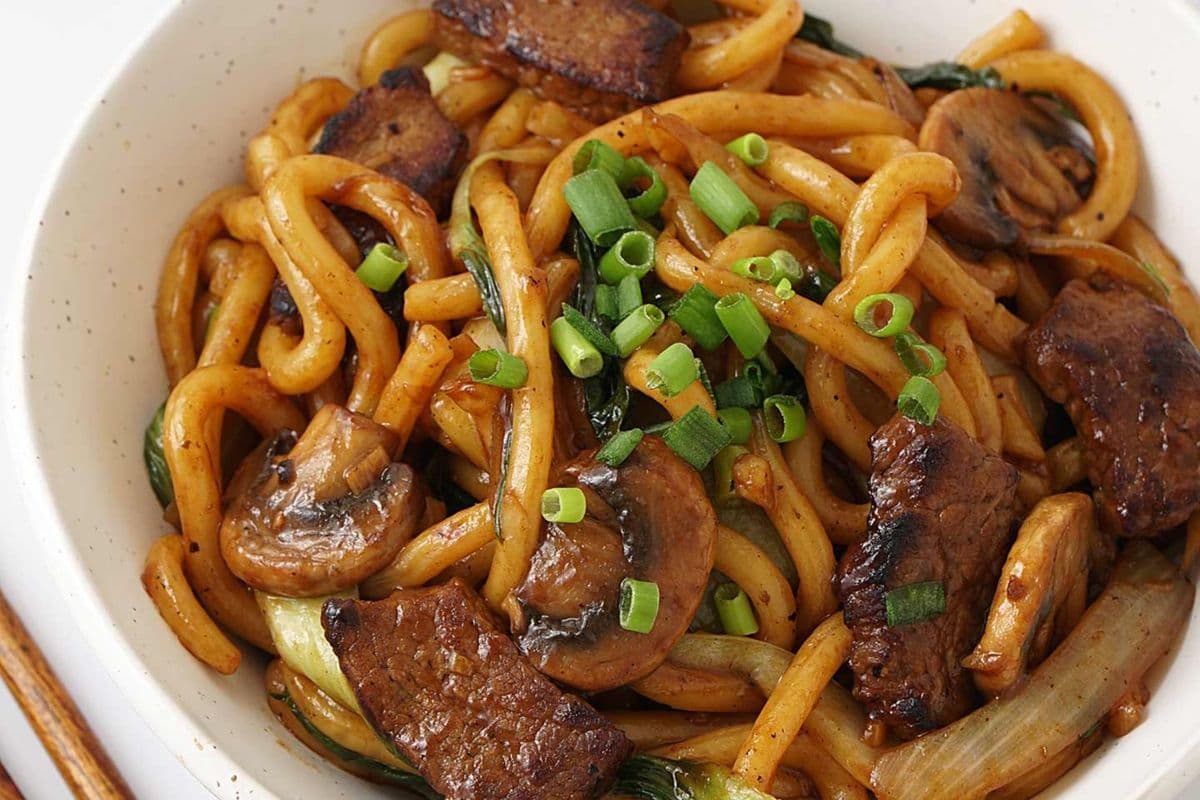 Beef Yaki Udon