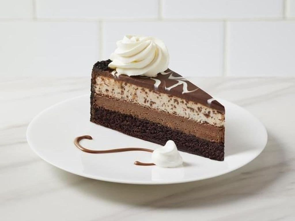 Chocolate Tuxedo Mousse Cheesecake