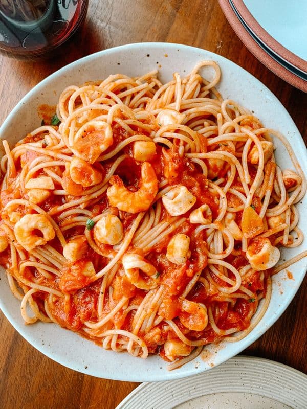 Linguine aux fruits de mer / Seafood Linguine