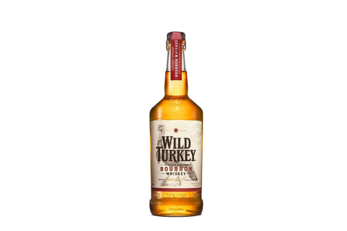 Wild Turkey Kentucky Straight Bourbon (750 ml Bottle) (1 x 750 ml Bottle)
