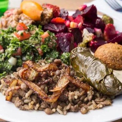 Assiette végétarien / Vegetarian Plate