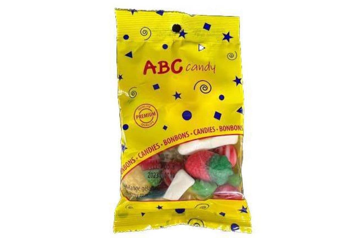 ABC Candy - Sac - Mélange Gélatiné / Bag - Gummy mix (100 g)