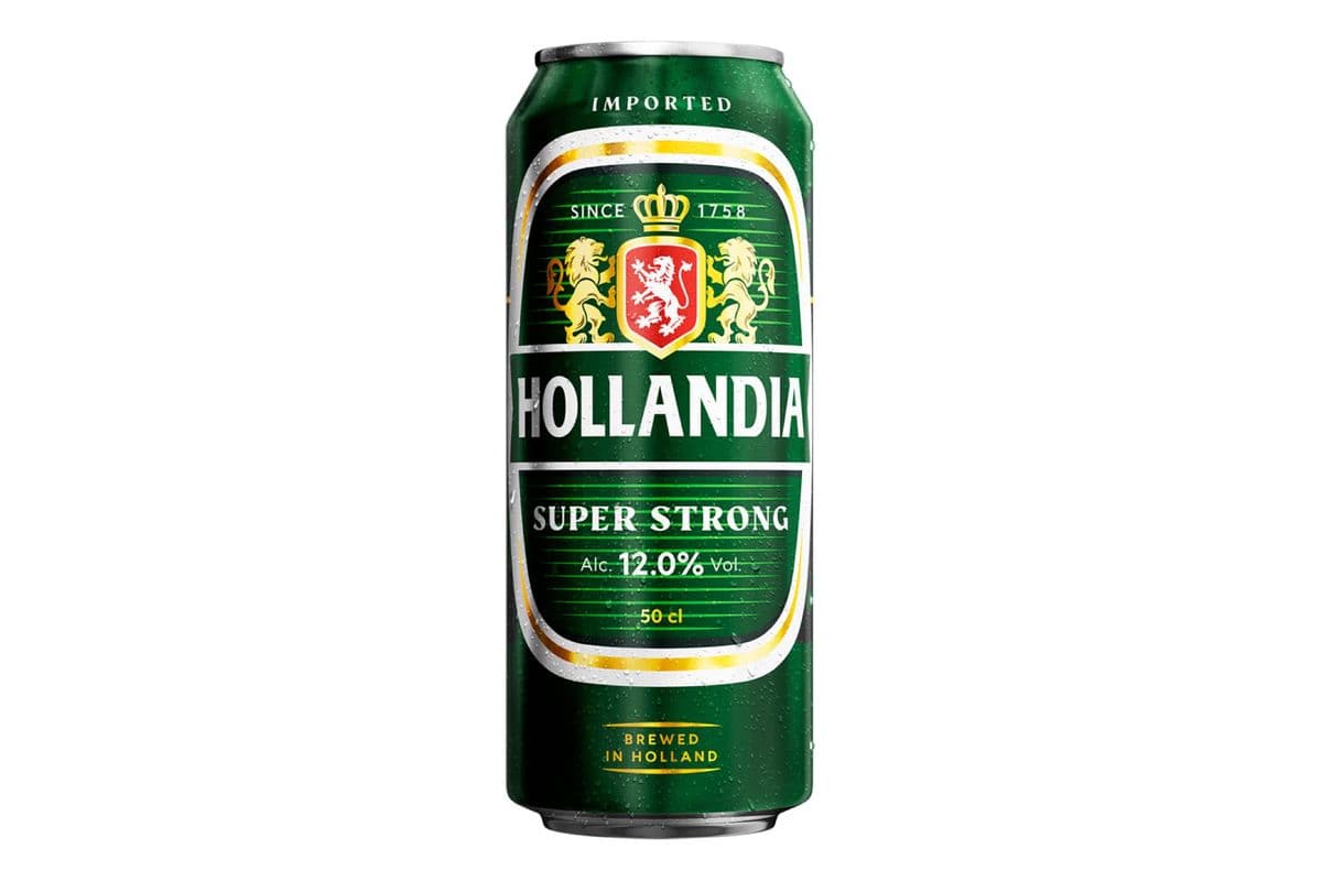 Hollandia Super Strong Beer (1 x 500mL Can)