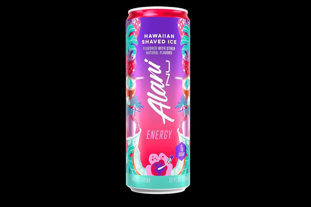 Alani Nu Energy Drink - Hawaiian Shaved Ice (355 mL) (5 Cal)