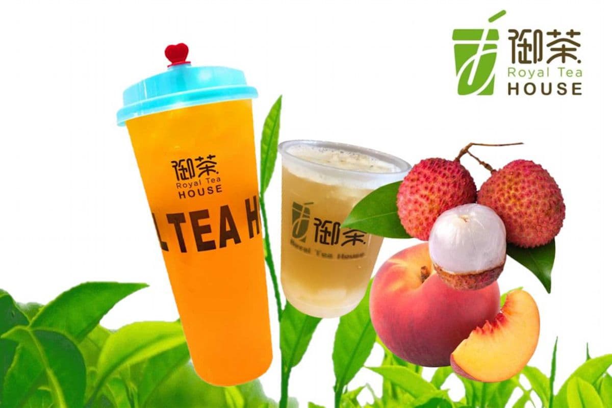 Peach and Lychee Fruit Tea