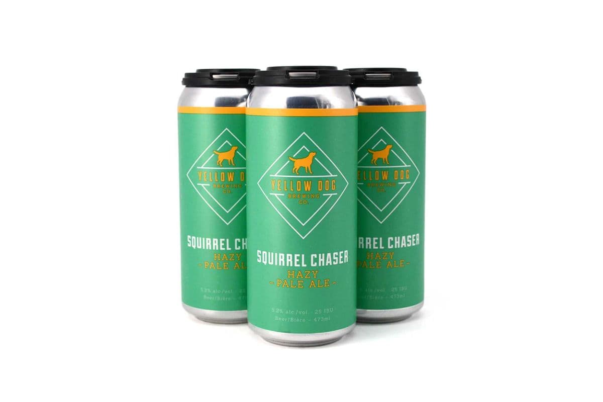 Yellow Dog Squirrel Chaser Hazy Pale Ale (4 x 473 ml)