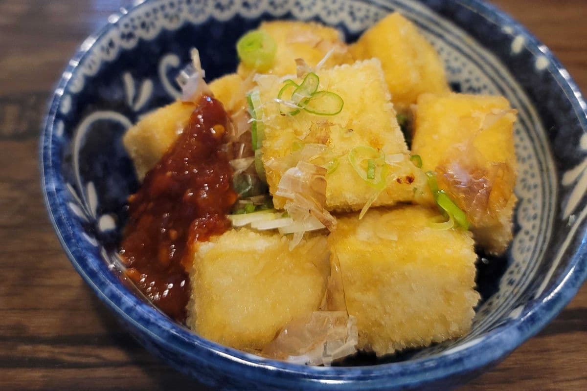 Spicy Agedashi Tofu