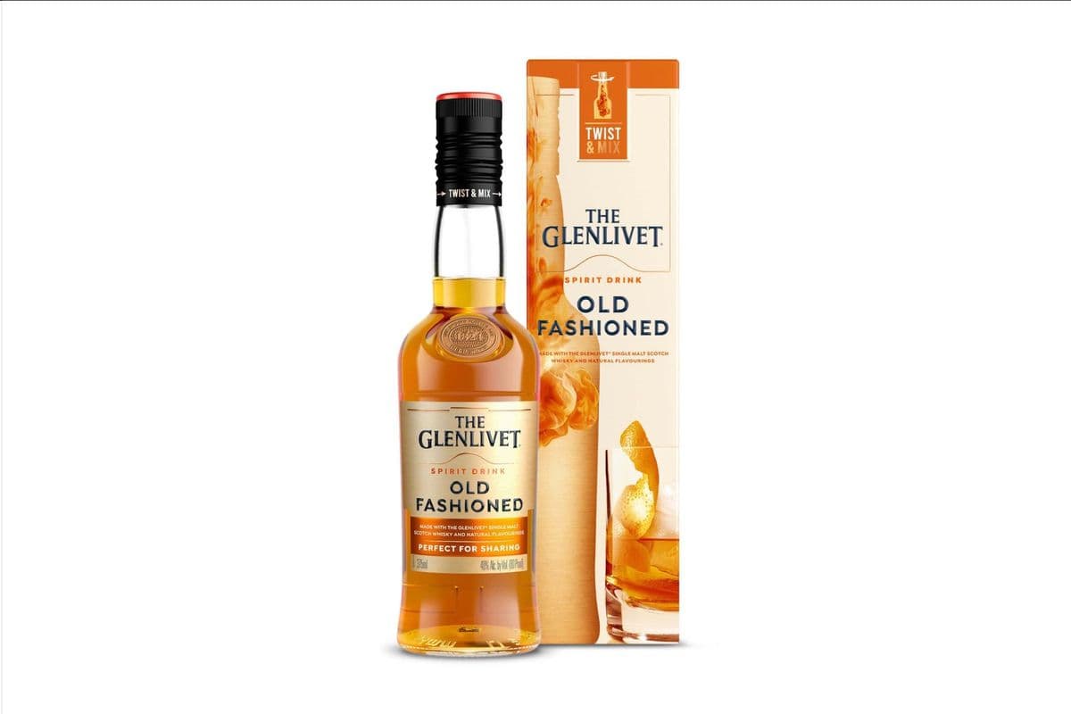 The Glenlivet Twist & Mix Old Fashion 375mL (1 x 375mL)