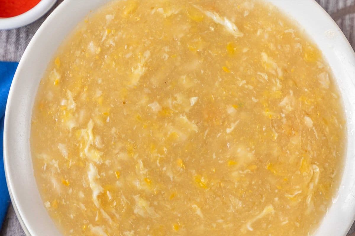 11A. Chicken Sweet Corn Soup