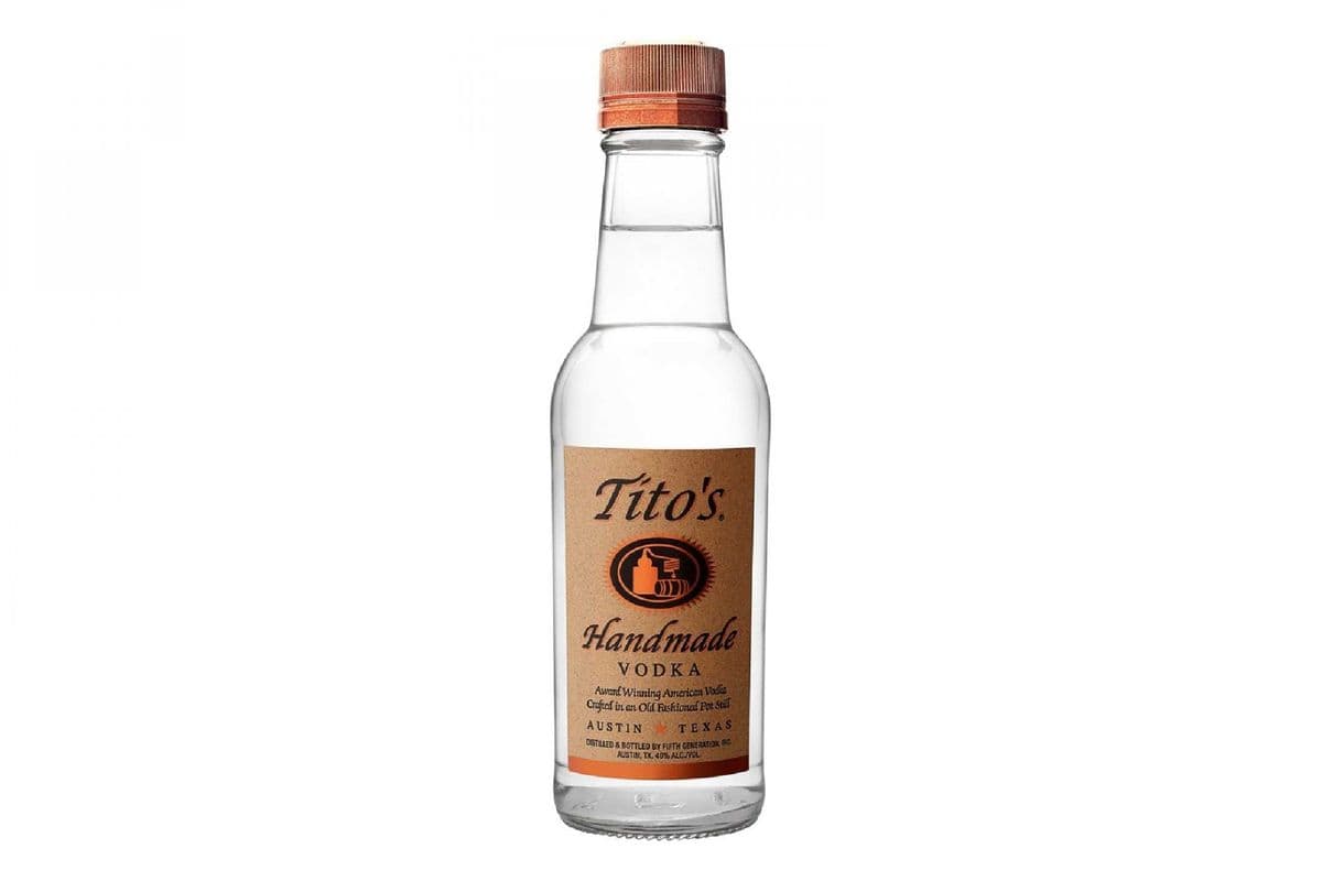 Tito's Handmade Vodka-200ml (1 x 200ml)