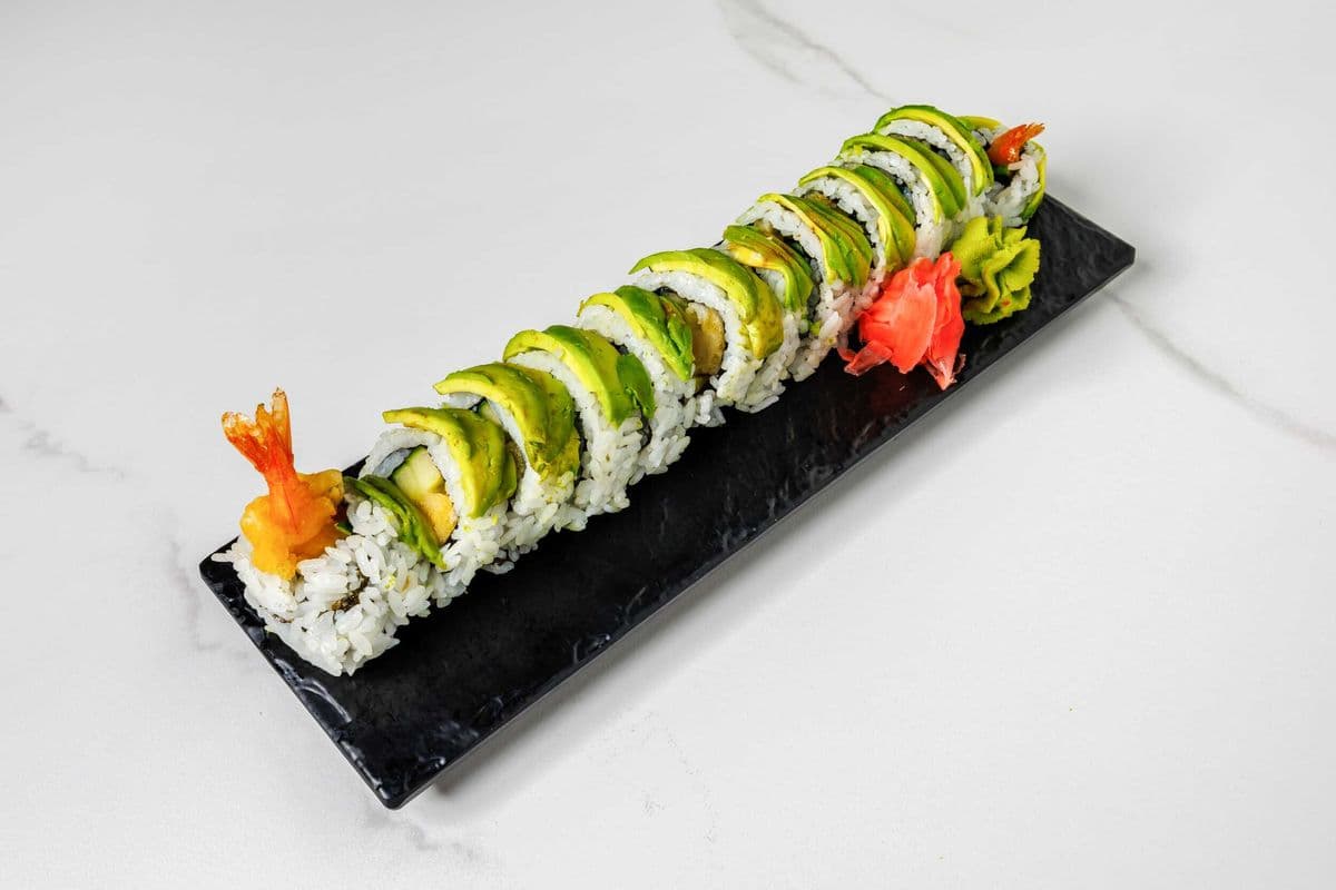 Green Dragon Special Roll (12 pcs)