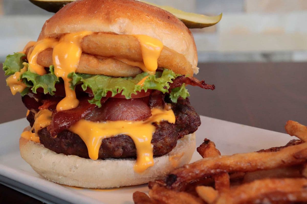 8 oz Texas Cheese Burger