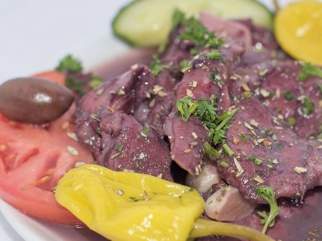 Marinated Octopus with Pita