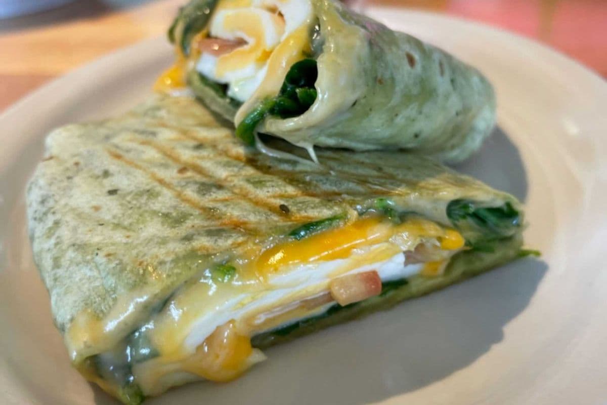 Avocado Breakfast Wrap