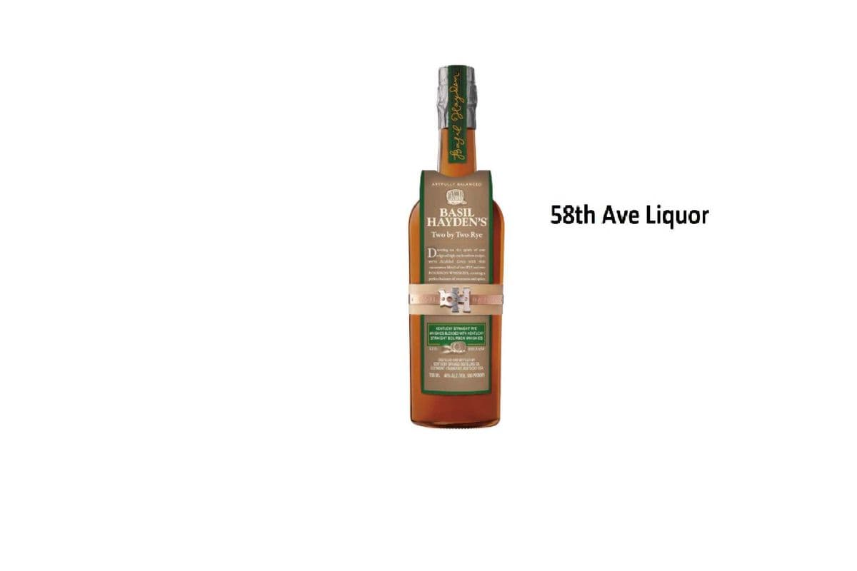 BASIL HAYDEN'S TWO BY TWO RYE (1 x 750ML)
