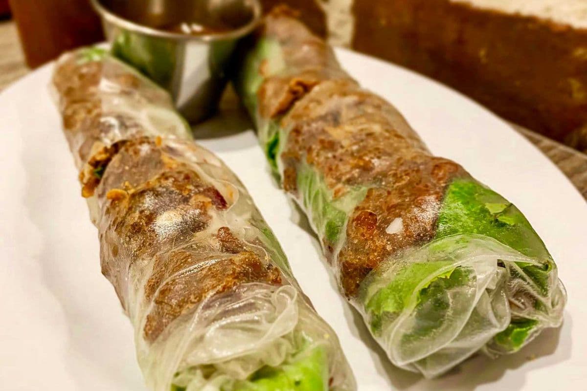 508. Fresh BBQ Beef Rolls (2 pcs)