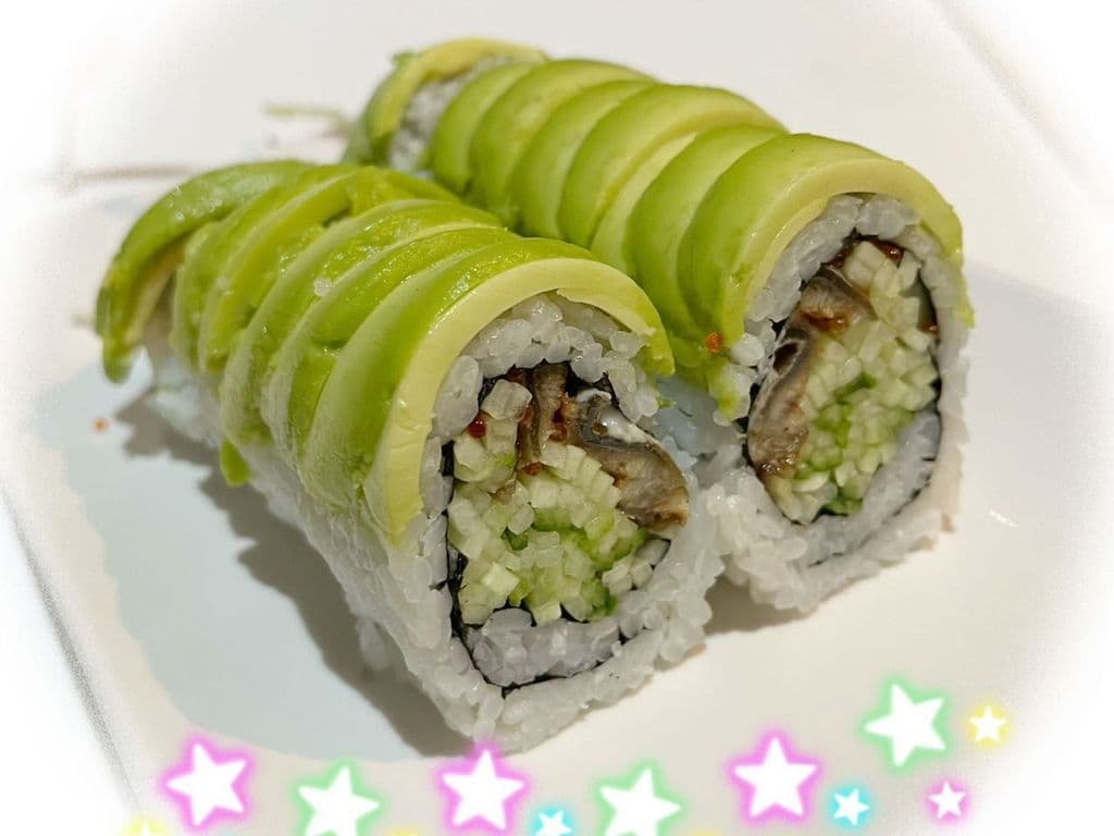Green Dragon Roll(8pcs)(no shrimp )