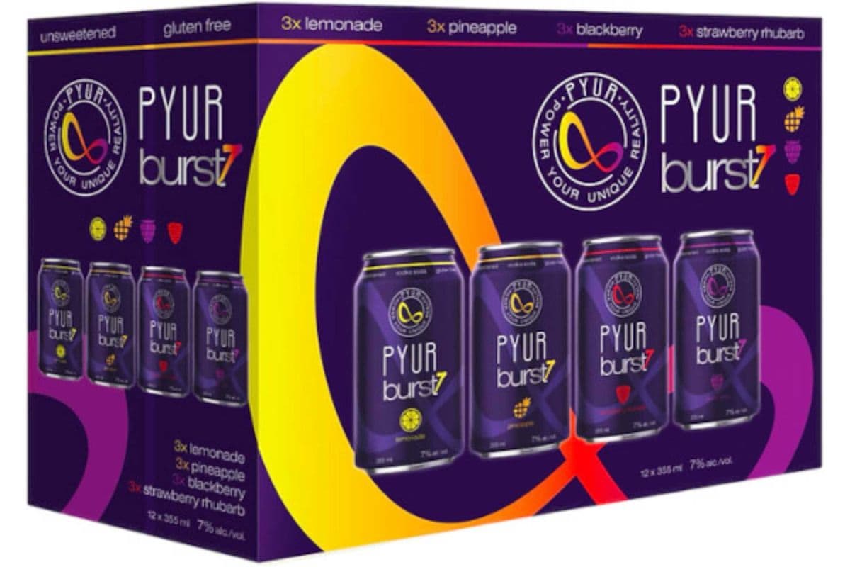 PYUR Burst Mixer (12 x 355ML cans)