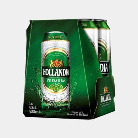 Hollandia 4 canettes / Hollandia 4 Cans
