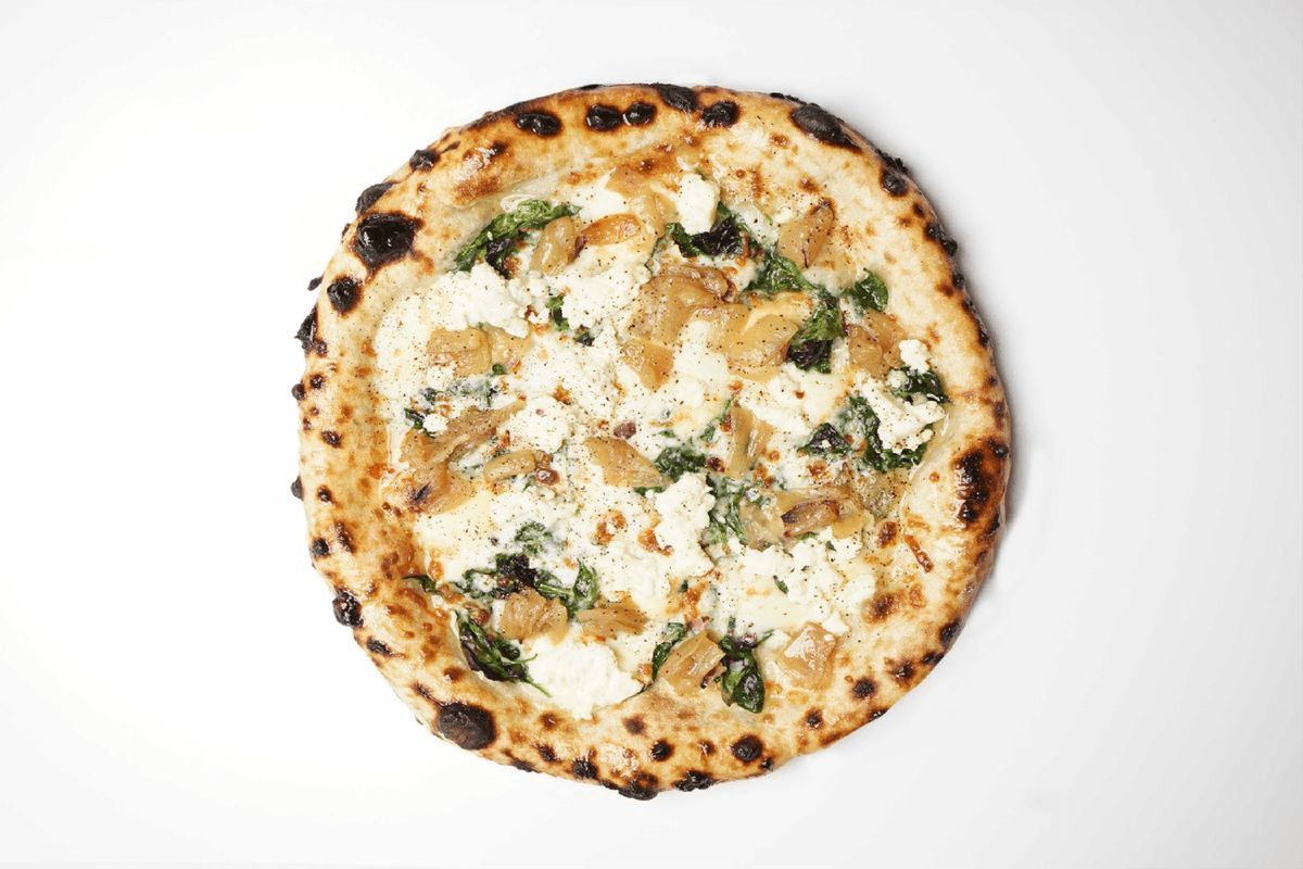 14" Spinaci con Alfredo Pizza