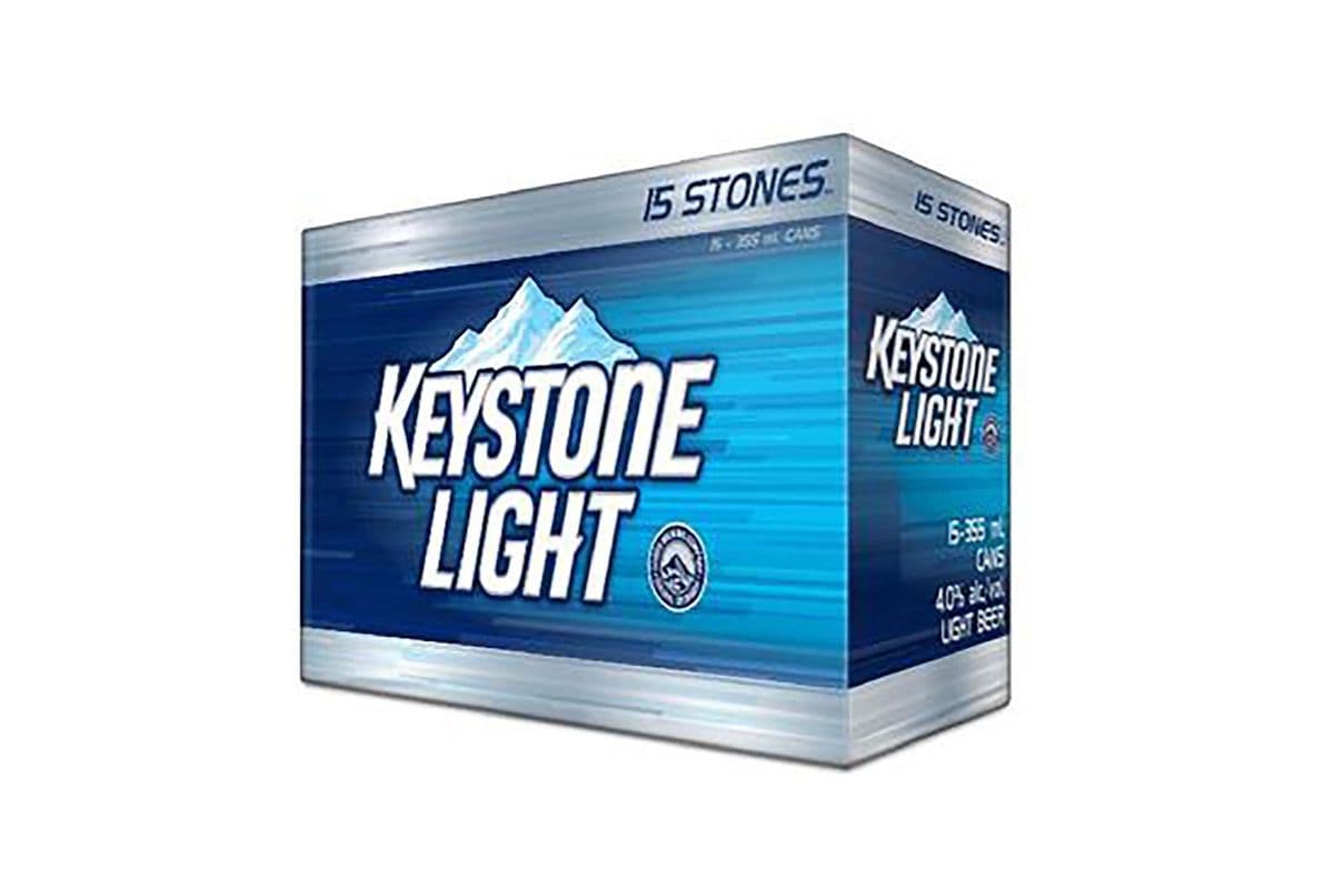 739017. Keystone Light (15 Cans) (15 x 355ML)