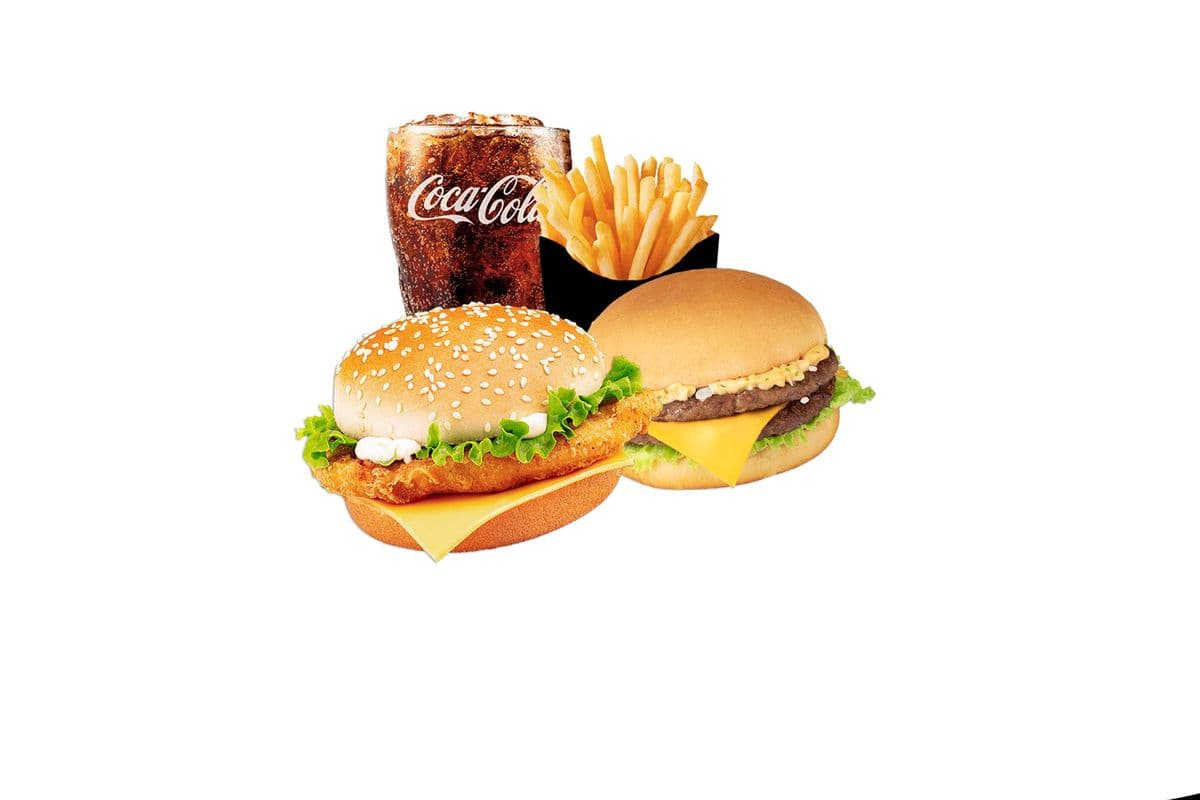 F7 (Burger au poulet/Géant) / F7 (Chicken Burger/Giant)