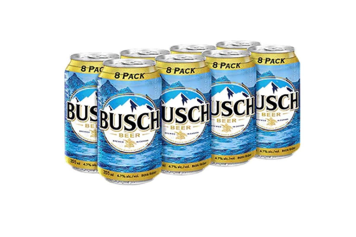 Busch Lager (8 Pack Cans) (8 x 355 ml Cans)