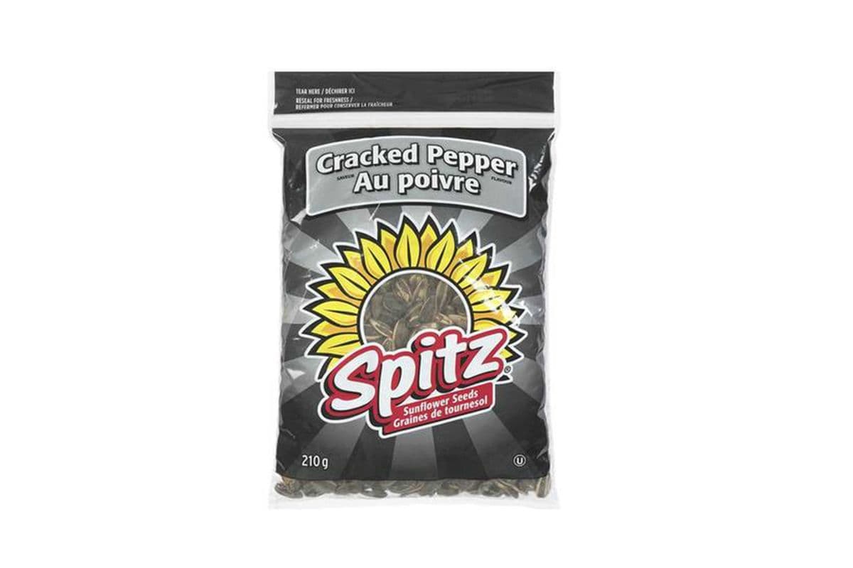 Spitz Sunflower Seeds Cracked Pepper 210g