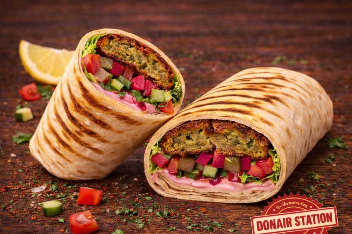 Jumbo Falafel Wrap