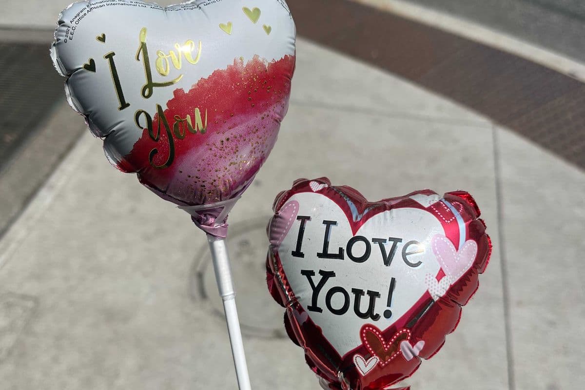 4” Balloon - I Love You
