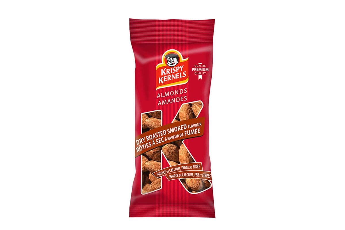 Krispy Kernels Smoked Dry Roasted Almonds 60g