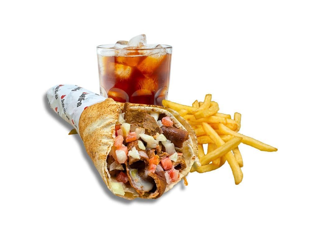 Donair Wrap Combo