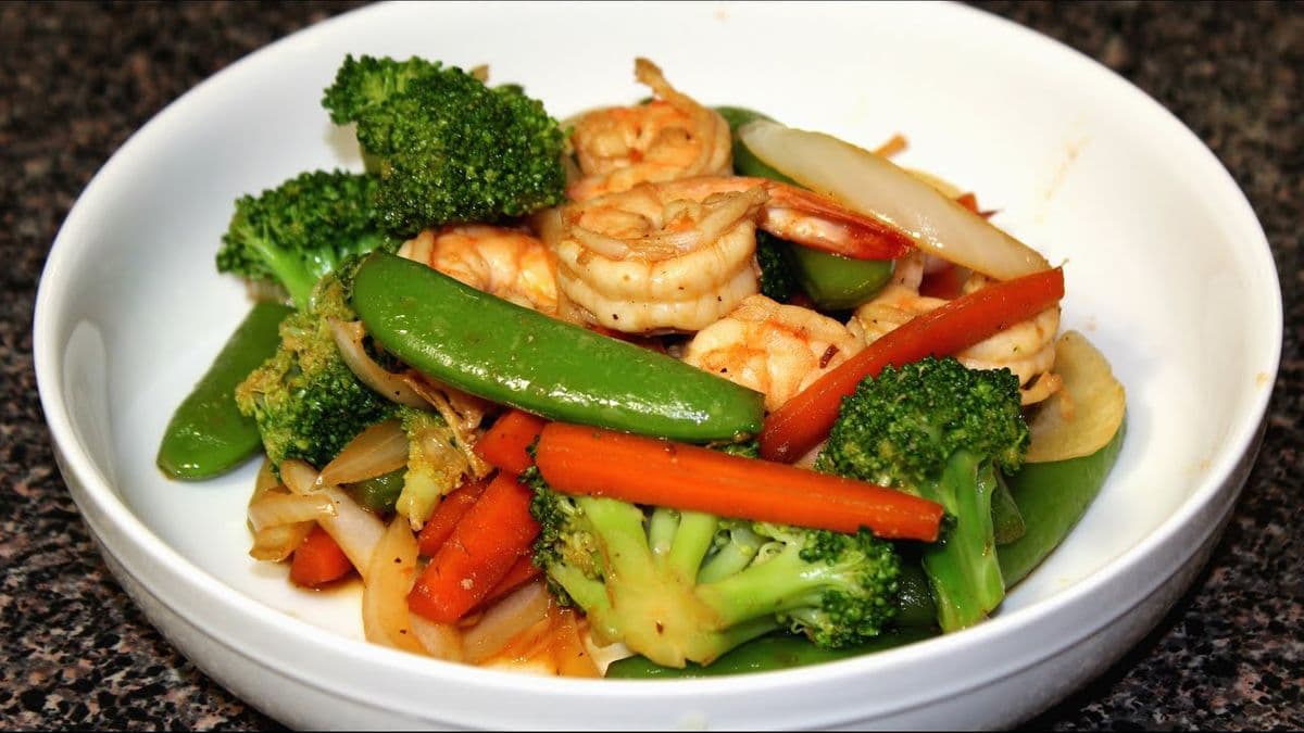 Shrimp with Mixed Vegetables