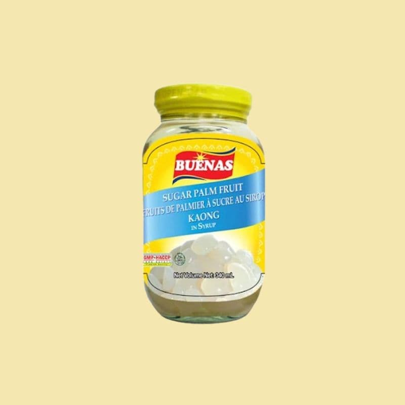 Palm Fruit (Kaong) White, 12oz/340ml, Buenas