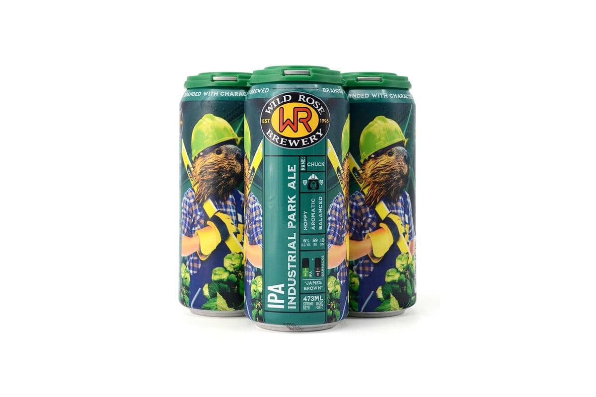 Wild Rose Industrial Park Ale IPA (4 Cans) (4 x 473 ml)